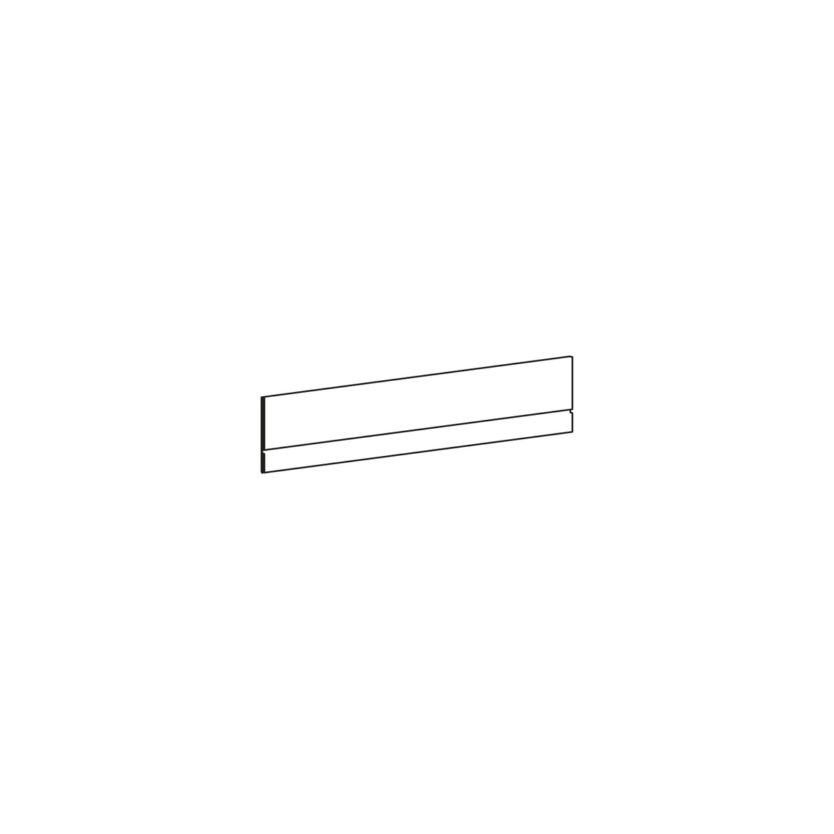 AvanTech YOU Internal front panel, profile for cutting to length ...