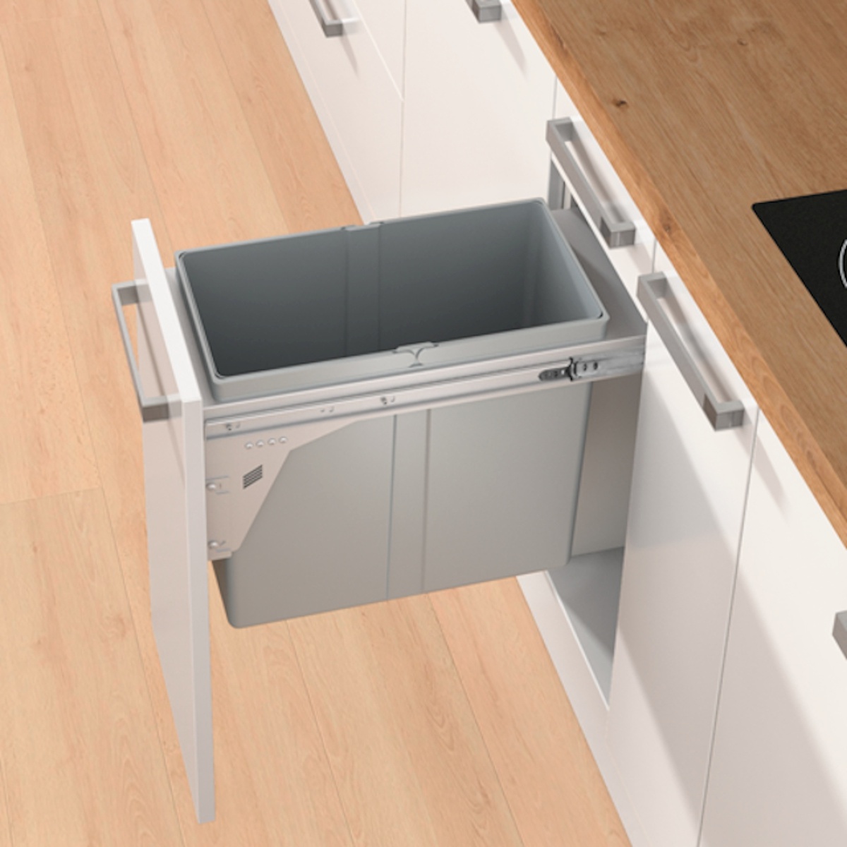 Waste system 300 / 1 x 30 litres 9237954 Hettich Australia