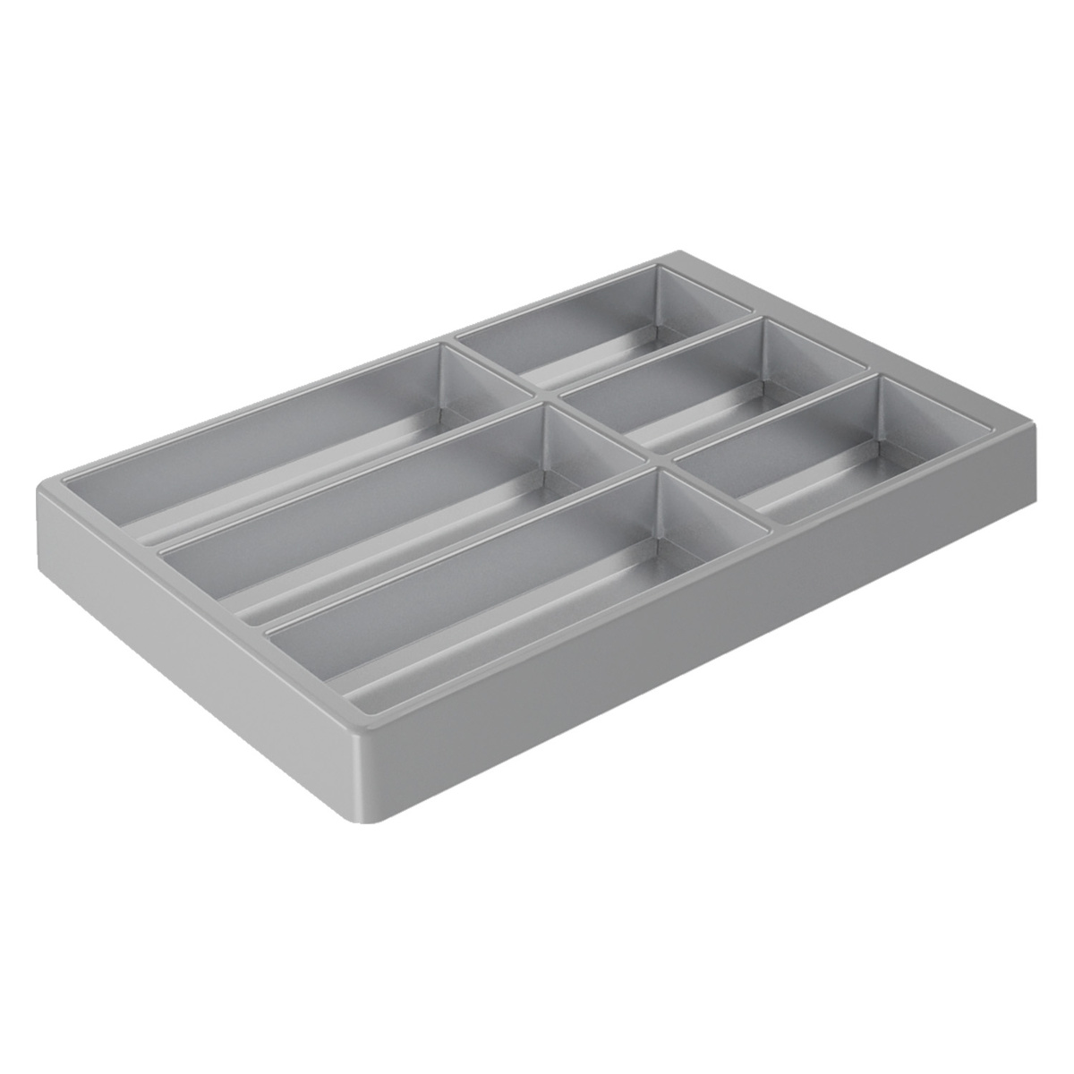 OrgaTray 470 500 mm silver Modular cutlery trays Interior