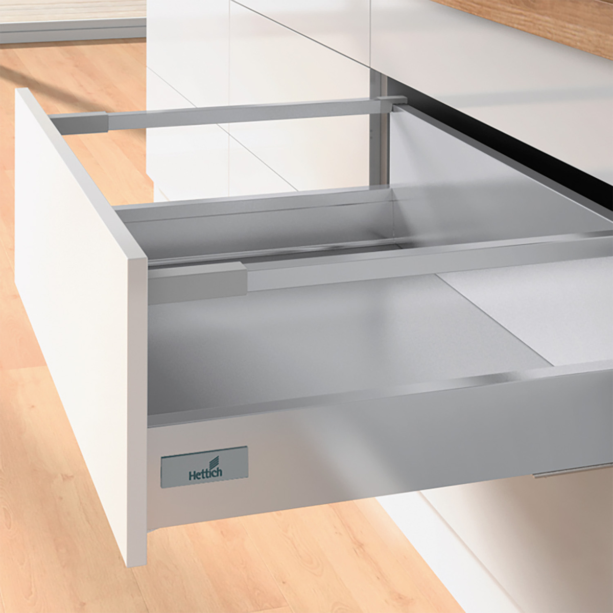 Potandpan drawer set with railing InnoTech Atira, Quadro V6, NL 470