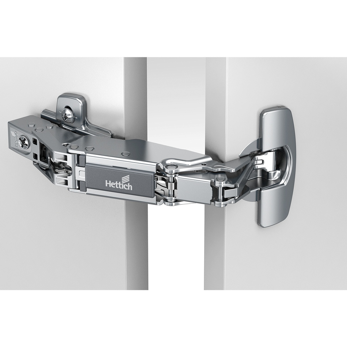 Sensys wide angle hinge, with zero protrusion, with integrated Silent ...