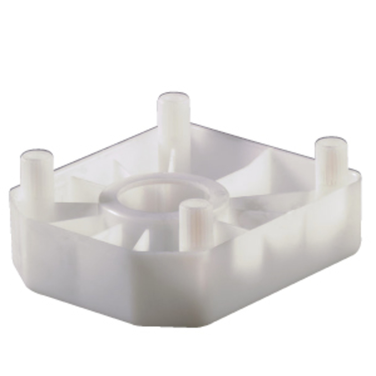 Fixing block, with 4 knock in sockets 1161836 Hettich New Zealand