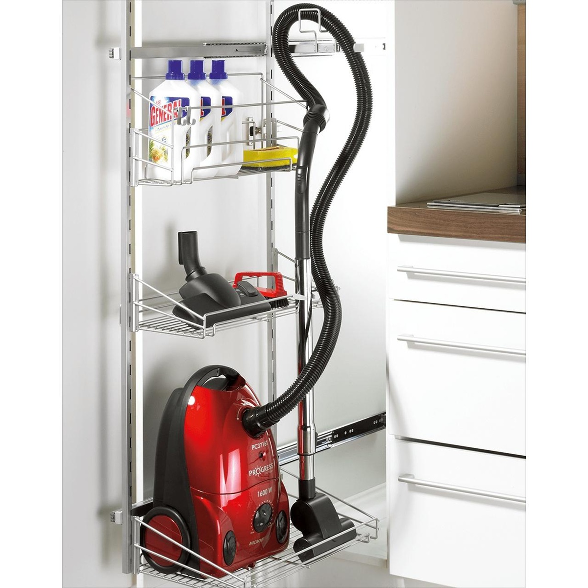 Broom cupboard pull-out | 9079754 | Hettich eShop North Europe