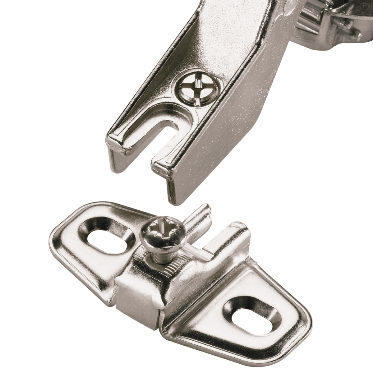 Mounting plates Perfekt slide on concealed hinge for face frame Concealed hinges