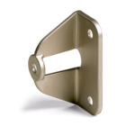 Handle adapter for sliding / folding sliding doors, matt nickel plated