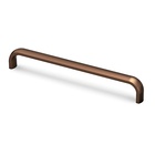 Handle Naila, drill hole spacing 96, L 103 mm, B 12 mm, H 26 mm, Brushed brown metallic