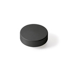 Socle de fixation avec filetage M4 pour poignées en cuir, noir mat