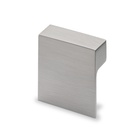 Handle Venusia, drill hole spacing 32 mm, L 60 mm, W 60 mm, H 21 mm, brushed stainless steel look