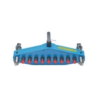 Interchangeable drilling unit, 9 spindles with quick release chuck and drill holders