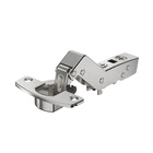 Sensys angle hinge W30 without integrated silent system (Sensys 8639 W30), nickel plated, inset, Opening angle 95°, TH-drilling pattern 52 x 5.5 mm, for screwing on (-)