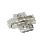 Cross mounting plate for screwing on, D = 3.0 mm, Hole line distance LR 37