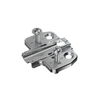 With Ø5 mm expanding sockets, oblong hole height adjustment, 2 additional fixing positions