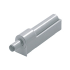 Amortiguador lineal universal Silent System para atornillar, Totalmente solapado, Semisolapado, Solapado