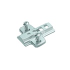 Adapter plate for parallel adapter, with prem. Euro screws Distance 0.0 mm