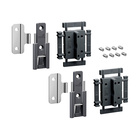 Centre hinge sets, fast installation, not adjustable