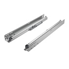 Quadro V6 with Push to open, slide on installation, face frame application / inch lengths