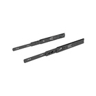 Kuličkový výsuv KA 5632 se Silent System, boční montáž, rozměry (v. x š.) 46 x 12,7 mm, černá