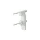 Fijación de frente para costado, ø 8 mm, para clavar
