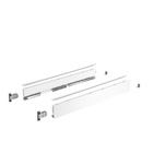 AvanTech YOU Drawer side profile set, height 77 mm x NL 400 mm, white, left and right
