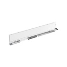 AvanTech YOU Profil de côté de tiroir, hauteur 101 mm x NL 650 mm, blanc, à droite