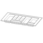 OrgaTray 420, 450 / 900 mm, silver