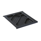 Pencil tray, height 28 mm 380 / 392 black
