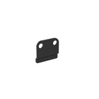 Front panel reinforcement, black, cathodic dip painted