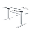Estructura de mesa Change Top Desk support sets, plata