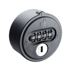 Dial lock 63 with free code, black