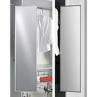 Lustro wysuwane H 1155 mm, kolor antracytowy