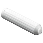 Kunststof plug, ø 6 mm x 30 mm, kunststof, wit