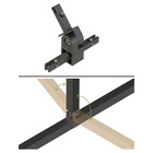 T-stuk-verbinder 180 graden