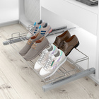 Tiroir à chaussures réglable en largeur