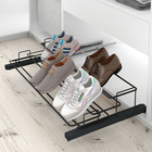 Tiroir à chaussures réglable en largeur