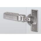 Intermat angle hinge W-30 (Intermat 9944 W-30), overlay, Opening angle 125°, drilling pattern TB 45 x 9,5 mm, for pressing in (ø 8 x 11)