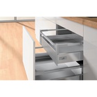 InnoTech Atira Internal pot-and-pan drawer 100 set, 520 x 144 mm, silver, left and right