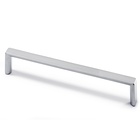 Handle Baldone, drill hole spacing 160 mm, L 168 mm, W 11 mm, H 26 mm, matt chrome plated