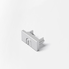 ChannelLine D end cap, aluminium look