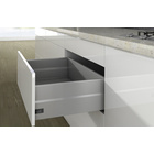 Pot-and-pan drawer set with TopSide ArciTech, 218/126 / 400 mm, silver, left and right