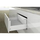 Pot-and-pan drawer with DesignSide, 250/126 mm, white