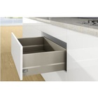 Pot-and-pan drawer set with TopSide ArciTech, 218/ 94 / 500 mm, champagne