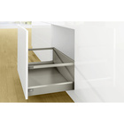 Pot-and-pan drawer with railing, 282/94 mm, champagne