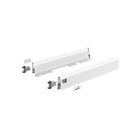 ArciTech Drawer side profile set, Drawer side profile height 94 x NL 270 mm, white, left and right