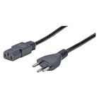 Power cable, Type J, Switzerland, 3000 mm