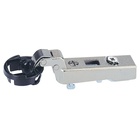 Intermat 玻璃门铰链 (Intermat 9904), 内嵌门, 开启角度 95°, 拧入式 (-)