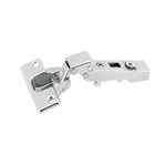 Intermat angle hinge W20 (Intermat 9936 W20), overlay, Opening angle 95°, TH-drilling pattern 52 x 5.5 mm, for screwing on (-)