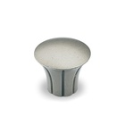 Knob Eburaco, H 29 mm, ø 33 mm, pewter effect