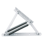 Spring loaded fitting for single beds, bunk beds and sprung beds