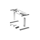 LegaDrive Systems Desk support frame set Basic, silver, graphite grey