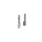 Rear panel connector set InnoTech Atira 176 mm silver left and right